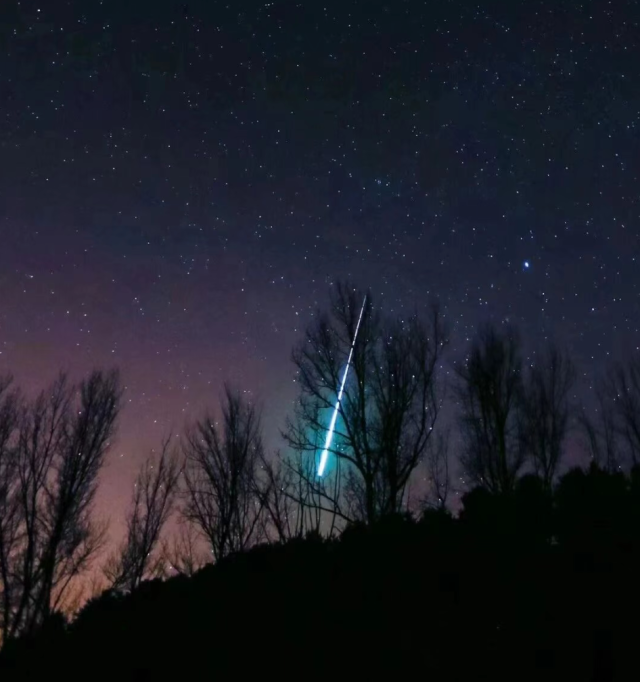 △双子座流星雨（资料图）