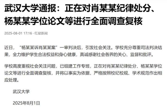 武大复核图书馆案：迟来但毕竟来了