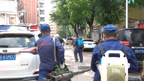 深圳开展灭蚊大行动，加强消杀。 深圳卫视