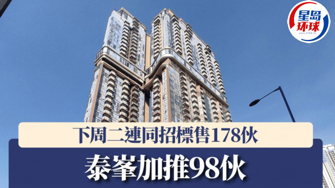 泰峯加推98伙