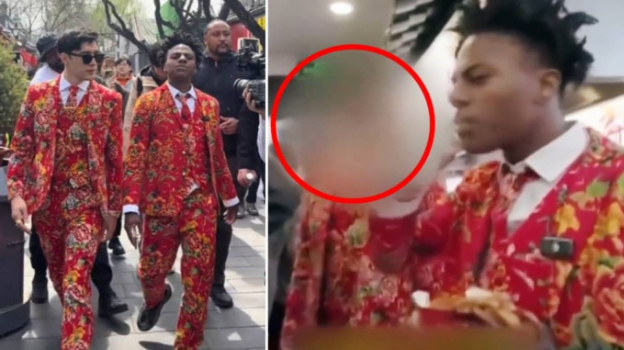 网红李美越遭央视打码。央视新闻