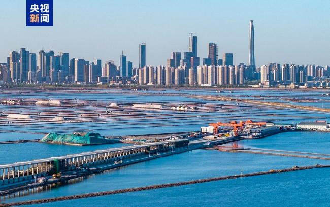 津潍高铁隧道下穿海河阶段相关作业顺利完成