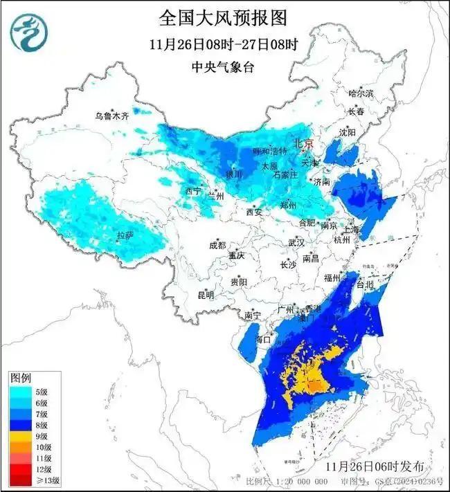 中国气象局：多地有暴雪骤降12℃