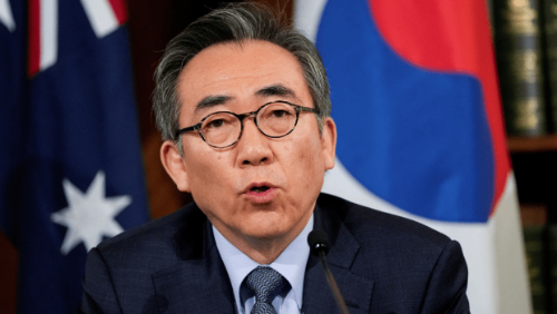 韩国新任外长赵显。 路透社
