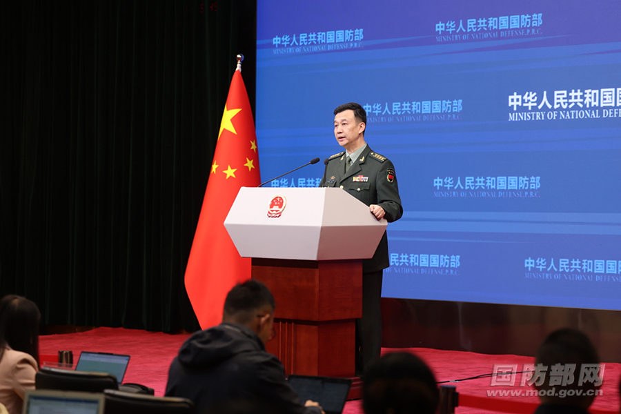 2025年3月国防部例行记者会文字实录