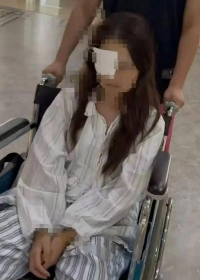 女子遭高压水枪攻击致失明 警方回应