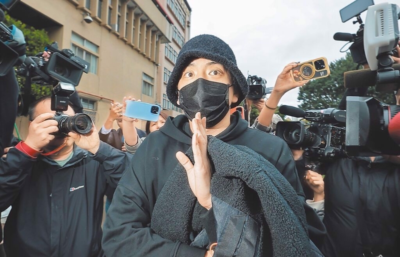 王大陆「逃兵失败」今上午9时将入伍。(中时数据库)