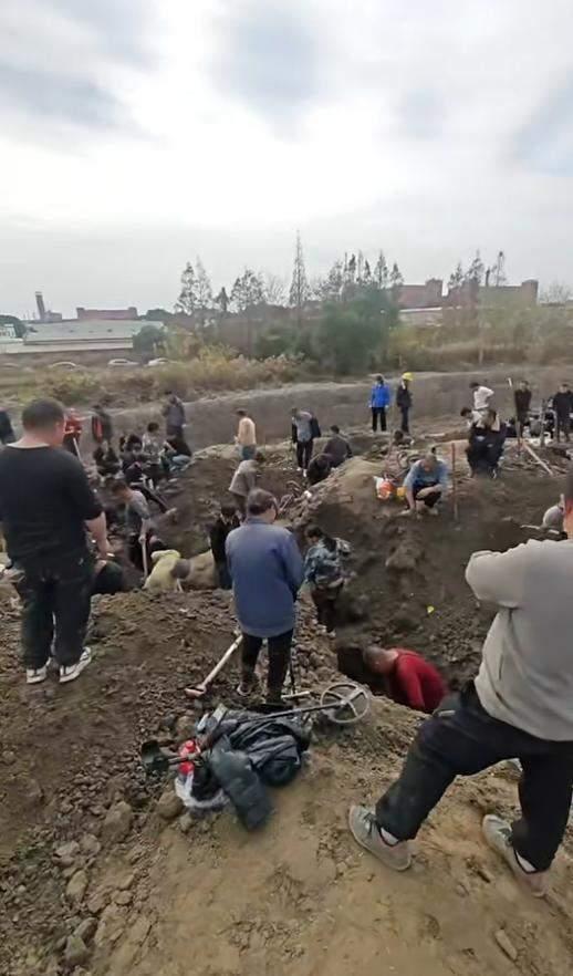 网传上海一老宅发现银元