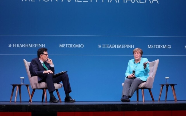 德国前总理默克尔:欧盟不应惧怕美国的关税