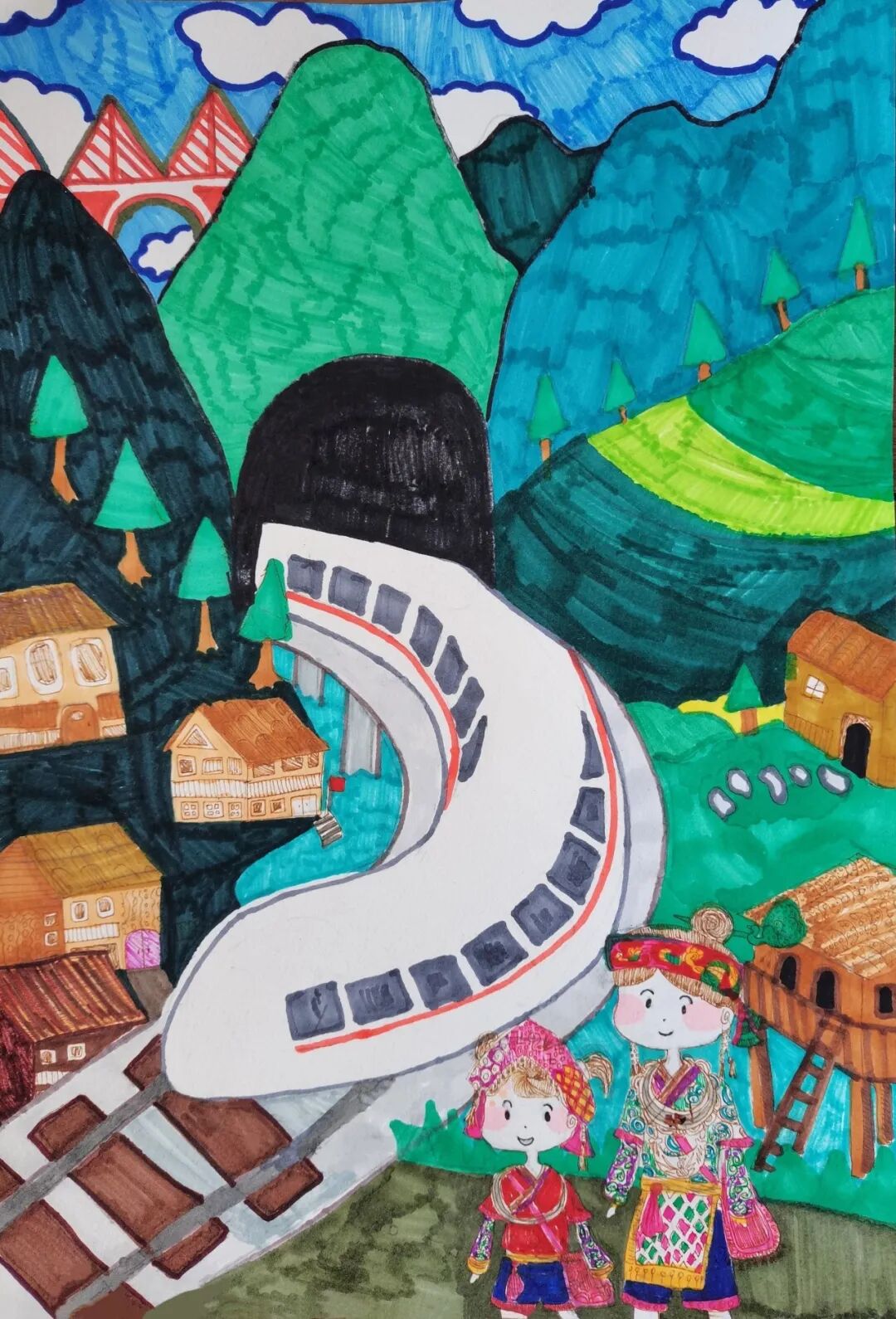 我的铁路风景｜坐着火车行四方