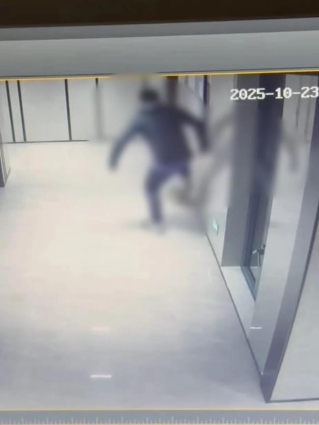 上海一男子小区内踩死流浪猫