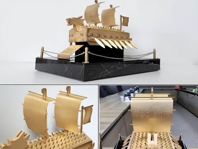 李在明访美送了一艘龟船