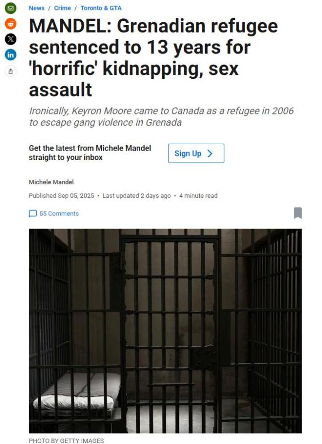 华人女子在加遭绑架后逃脱 绑匪获刑