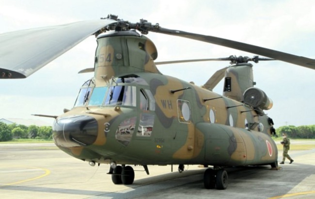 曝日本自卫队直升机遭照射10分钟